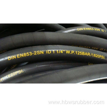 SAE 100R2 high pressure rubber hose for Mining Equipment